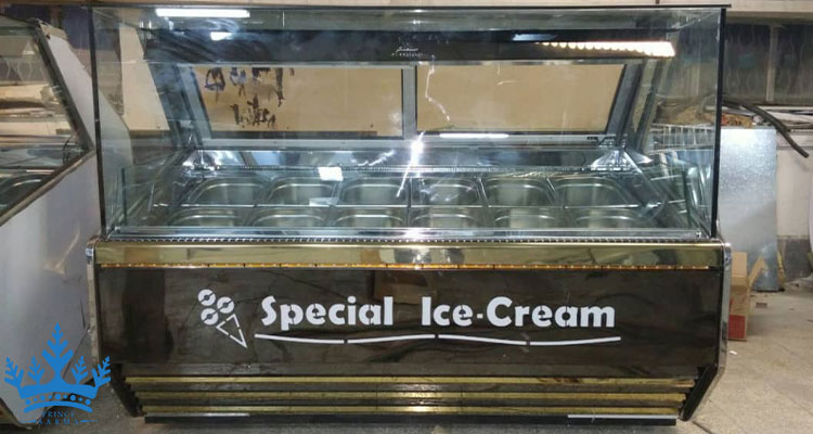 تاپینگ بستنی صنعتی 12 لگن