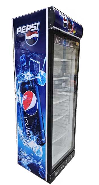 بار ارسالی یخچال ایستاده
