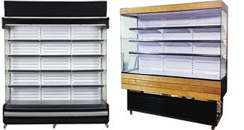 توصیه های مهم در انتخاب و خرید یخچال پرده هوا فروشگاهی بدون درب