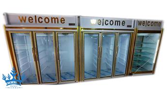 معرفی انواع ابعاد یخچال ایستاده صنعتی 