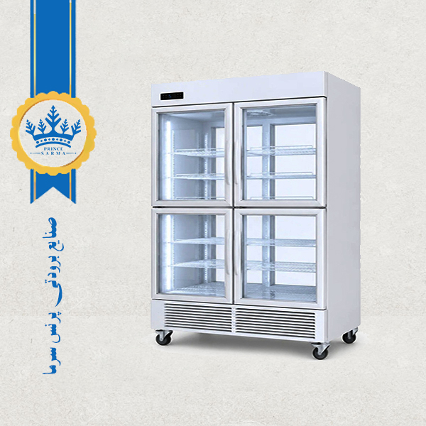 یخچال چهار درب ایستاده مدل دوطرفه یک و نیم متری