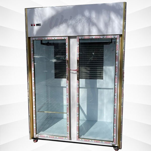 یخچال قصابی یک و نیم متری یک طرف نما