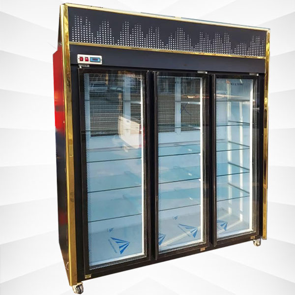 یخچال کبابی 2 متری یک طرف نما
