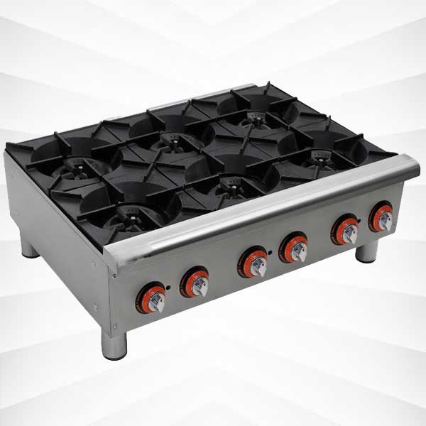 اجاق گاز صنعتی 6 شعله وینتورا